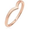 Elli Anello da Donna in Argento 925, Misura 58 (18.5)