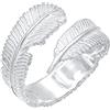 Elli Anello Elli Donna Motivo Piume Tendenza in Argento Sterling 925