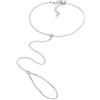 Elli Bracciale con Charm da Donna Argento Inossidabile 925, Misura 16