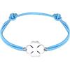 Elli Bracciale Donna Quadrifoglio Portafortuna in Argento Sterling 925