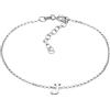 Elli Bracciale Donna Ciondolo Lettera J Basic in argento sterling 925