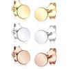 Elli Set di orecchini da donna, in argento placcato oro, Tricolore 0310880615