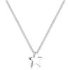 Elli Collana Donna Ciondolo Stella Filigrana in Argento Sterling 925
