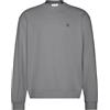 Calvin Klein LS EU 350TERRY Monogram CN SWTSH LV04RC296G Felpe, Grigio (Med Grey Htr), M