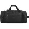 Laripwit Allungabile Borsa da Viaggio Uomo 45-50L Borsa Weekend, Nero , 45-50L