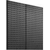 VEVOR Pannello Forato da Muro 812,8x406,4 mm Organizzatore per Garage in Metallo da Parete con 2 Pannelli Forati, Kit per Organizzazione Attrezzi per Ufficio, Studio Artigianale, Cucina, Casa, Nero