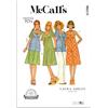 Mc Call MCCALLS M8570U5 - Cartamodello per vestito, maglione e top da donna, di Laura Ashley U5 (16-18-20-22-24)