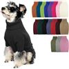 IECOii Maglione per cani, maglione per cani giovani di taglia media, maglione natalizio per animali domestici, maglione lavorato a maglia per le feste, capi caldi a collo alto per bulldog