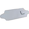 Avilia Telo Antibrina No Frost per Auto - Telo Antighiaccio per Parabrezza - Copertura per l'Inverno Antibrina per Auto - 185x70cm, Grigio