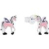 Prinzessin Lillifee Gioielli Bambina in Argento 925 Sterling, Viola, Unicorno, Confezionato in Scatola Regalo per Gioielli