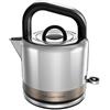Russell Hobbs Bollitore Elettrico - 1,5L, 2400W - Acciaio Inox Color Titanio; Funzione di Ebollizione Rapida; Filtro Anticalcare Rimovibile; Beccuccio; Indicatore Livello Acqua Esterno, 26422-70