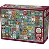 Cobble Hill - Puzzle da 2000 pezzi, motivo: piastrelle