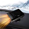 KQLHLHDYZ Riscaldatore per auto portatile da 12 V, 200 W, 2 in 1, ventola di riscaldamento per parabrezza/ventola di raffreddamento, sbrinatore per auto, con presa accendisigari
