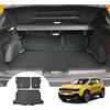 GAFAT Compatibile con Jeep Avenger Hybrid EV 2025 2026-2023 Tappetino per Bagagliaio + Sedili Posteriori, Facile da Piegare, Tutte le Stagioni, TPE Gomma Originale 3D, Avenger Accessori [Non per 4×e]