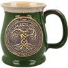 GUINNESS THE 1759 Shamrock Gift Company Tazza in ceramica con albero della vita celtica