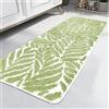 Homantic Tappeto da Bagno Verde Salvia Antiscivolo e Assorbente 60x150cm