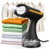 Ablemark Stiratore Verticale a Vapore 1500 W, Riscaldamento in 15s e 25 g/min, Ferro da Stiro Portatile per Casa Ufficio e Viaggio, Serbatoio da 300 ml Rimovibile, Leggero e con Spegnimento Automatico (nero)