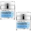OUKEYA Crema Notte Viso Antirughe, 3% Retinolo + 5% Niacinamide & Acido Ialuronico, Trattamento Intensivo per Rughe Profonde, Macchie Scure e Pelle Disidratata, Effetto Lifting & Idratazione, 2 x 50g
