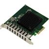 KALEA-INFORMATIQUE Scheda controller PCIe x4 a 8 porte USB 3.0 5G di tipo A con supporto UASP e chipset Fresco Logic FL1100 e ponte PI7C9X2G608