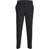 JACK & JONES JACK&JONES JPRBUSHWICK Mathew Reg Trouser Noos, Pantaloni Eleganti Uomo, Black Onyx/Fit:Regular Fit,