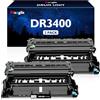 Meagiis DR3400 tamburo Compatibili con Brother DR3400 DR-3400 (2 Pezzi)