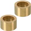PATIKIL Distanziatori in Ottone M14, 2 Pezzi Distanziatori Metallici in Ottone da 14 Mm ID x 20 Mm OD x 10 Mm L, Distanziatori a Vite in Ottone per Viti da 5/9 Pollici o M14