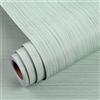 YENHOME Carta da Parati con Struttura Lino Verde Menta 40x500cm Tappezzeria Rotoli di Carta da Parati Autoadesiva Verde Struttura Lino Grasscloth Impermeabile Rivestimento Decorativo Parete Soggiorno