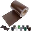 Sunnylaxx Strisce Frangivisto in PVC, 35m x 19cm, Marrone 450g/m² con 20 Clip Frangivento da Recinzione,Protezione Privacy per Giardino