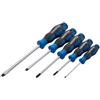 Draper 09783 - Set cacciaviti con impugnature Softgrip, 5 pezzi