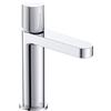 Bristan LISO Miscelatore per lavabo con scarico Clicker e cartuccia in ceramica, rubinetto da bagno, finitura cromata