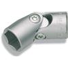 Hazet 880G-13 Inserto Chiave a Bussola con Snodo, Argento, Attacco Quadro, Cavo, 10 mm 3/8 di Pollice