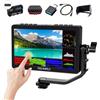 FEELWORLD F5 Pro V4 6 pollici DSLR Camera Field Monitor Bundle + Batteria+Custodia + Micro HDMI Cords - Monitor video touch screen con 3D LUT 1080P 4K HDMI con piastra di alimentazione esterna F970