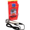 SQUADO Microfono Dinamico Cablato DM-701 con Cavo da 2,5 Metri, Microfono Vocale con Pickup Cardioide, Connettore da 6,5 mm per Karaoke e Palco