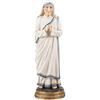 DRW Figura Santa Teresa di Calcutta Fondatrice delle Missionarie della Carità e Santa dei Poveri in Resina Dipinta a Mano 10x10x30 cm