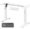 MAIDeSITe Scrivania regolabile in altezza da 72 cm a 120 cm con 4 tasti di memoria e blocco bambini - T1 Pro