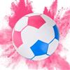 GDLYXJ 14cm Gender Reveal Football with Powder；Pallone da Calcio per Festa di Rivelazione del Genere del Nascituro, 100% Ecologico, Idee per Rivelare Il Genere del Nascituro, Articoli per Feste(Pink