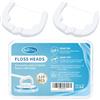 DanTicy Ultraclean Access Flosser Refill Heads Snap-On Dental Flosser Refill Heads per una corretta igiene e igiene orale, 110 pezzi