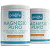 +LIFE Magnesio in Polvere Pidolato, Carbonato e Citrato PiùLife, 300 g Arancia | 2 misurini al giorno, 430 mg per dose, Senza Zuccheri Aggiunti, Metabolismo energetico, Solubile, Senza Glutine e Lattosio