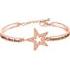 KUIYAI Hamilton Broadway Musical Gift My Thoughts Have Been Replaced By Hamilton's Lyrics Bracelet For Her, Rame