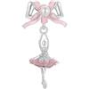 LES FOLIES DI PAOLA GRIECO Charm Ballerina Rosa Perla Danza ciondolo pendente in argento 925 - Les Folies per Pandora