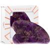 CRYSTALLOVE Pietra Gua Sha con quarzo rosa - Rullo di massaggio di giada - Forma del cuore - Tavola Guasha - Massaggio facciale per viso, occhi, gonfiore della pelle del viso