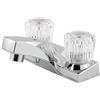 Pfister LG143-5002 LG1435002 Pfirst Series-Miscelatore per Vasca da Bagno con 2 manopole, Colore: Cromo, Cromato Lucido