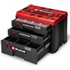 Einhell Cassettiera originale Einhell E-Case (sistema E-Case Einhell, 41,5 x 25 x 28 cm, carico utile max. 60 kg, 2 cassetti alti 5,5 cm, 1 cassetto alto 12,5 cm, maniglia per il trasporto)