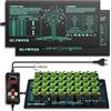 HG Power Tappetino Riscaldante con Termostato, 2 Tappetini Riscaldanti con 1 Controller, Tappeto Riscaldante Piante Rettili con Regolatore di Temperatura, Grow Box, Set di 2, 53 cm x 25 cm, 110W