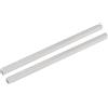 QUARKZMAN 2Pcs Perno Manopola Porta, Barra di Ricambio Maniglia Porta, Parti di Ricambio Maniglia Porta Mandrino Porta da 150 x 7mm, Argento