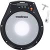 Woodbrass TP8 Mesh - Pad di allenamento elettronico per batteristi 8 Pelle a rete, Metronomo 30-280 BPM, Coaching Intelligente, Pratica Silenziosa, Batteria 15 h, Uscita Cuffie e Altoparlante