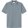 SPRINGFIELD 7ba-Polo Overdye Tip, Blu Acciaio, M Uomo