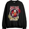 Marvel Meantmmsw010 Felpa, Nero, XL Uomo