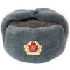 CUCUBA Colbacco Ushanka Lana in Dotazione Esercito Russo Original Epoca Soviet - Taglia 57 (M)