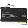 K KYUER B31N1912 C31N1912 Batteria per Asus VivoBook E410 E510 L410 L510 Go 14 15 E410M E410MA E410K E410KA E510K E510KA E510M E510MA L410M L410MA R429M R429MA L510MA L510KA L410KA Notebook Battery